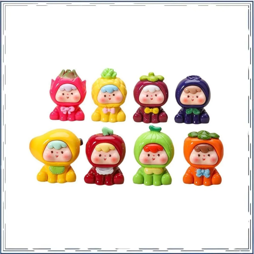 

Fruit Blind Pouch Cute Cartoon Originality Car Ornaments Delicate Personality Desktop Ornament Action Figure Model Toys New