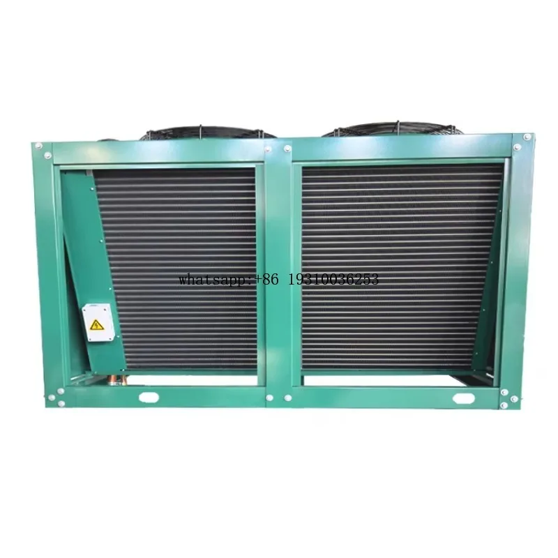 

Industrial Heat Transfer Condensing Unit Ice Block Cooling System r Storage Frozen Refrigeration Evaporative Condenser