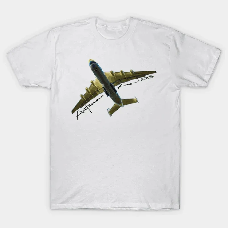 Ukraine Antonov An-225 “Mriya” Cargo Aircraft T Shirt. High Quality Cotton, Breathable Top, Loose Casual T-shirt New S-3XL