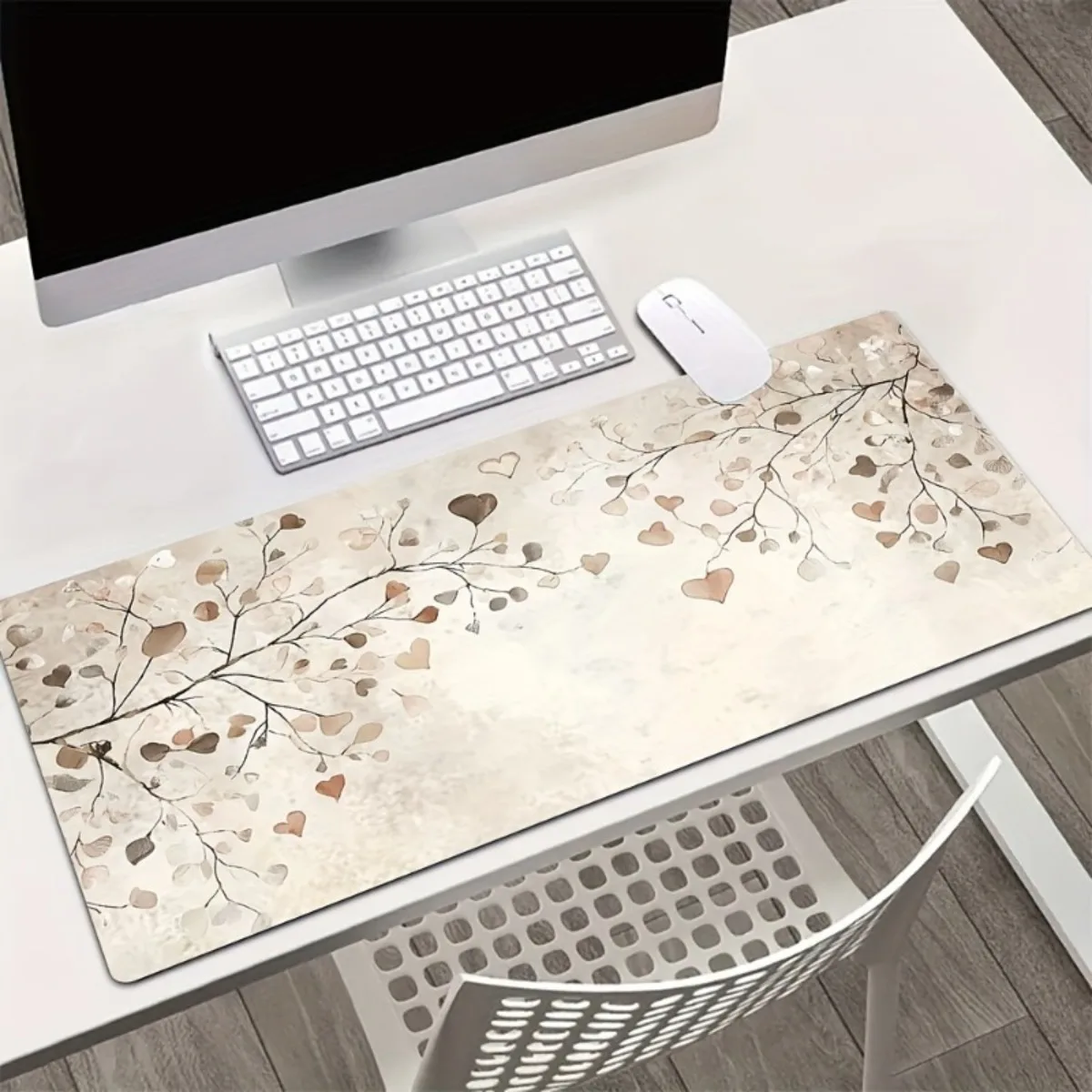 

Durable Anti-Slip Rubber Mouse Pad Office Gaming Desk Mat for PC Laptop Esports Workspace