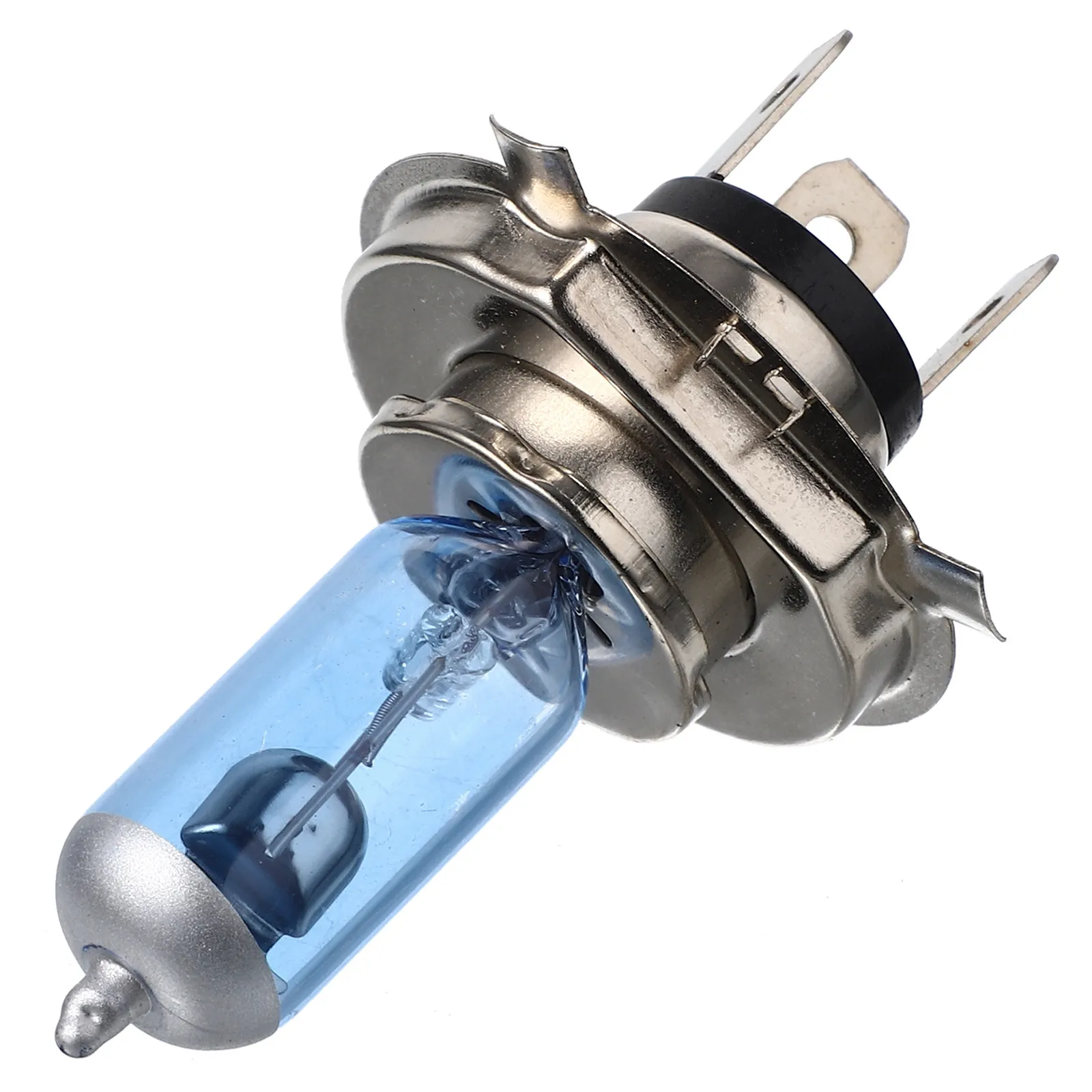 

2Pcs H4 Dc 12V 100W Car Halogen Headlight Glass Xenon Gas Auto Lamp Brightness Improved Night Driving