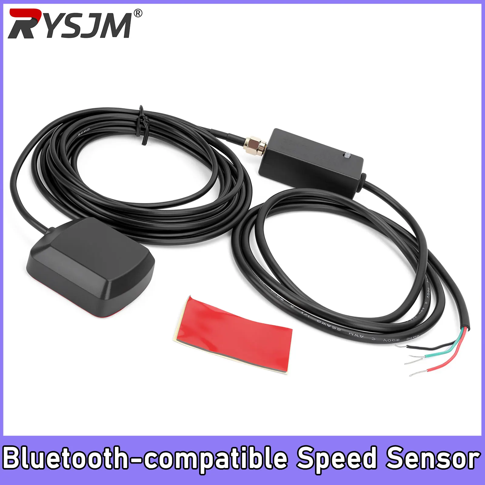 1Set Speedometer Sensor Bluetooth-compatible Speed Adapter Wireless GPS Speed Sensor Waterproof Car Bicycle Bike Accessories
