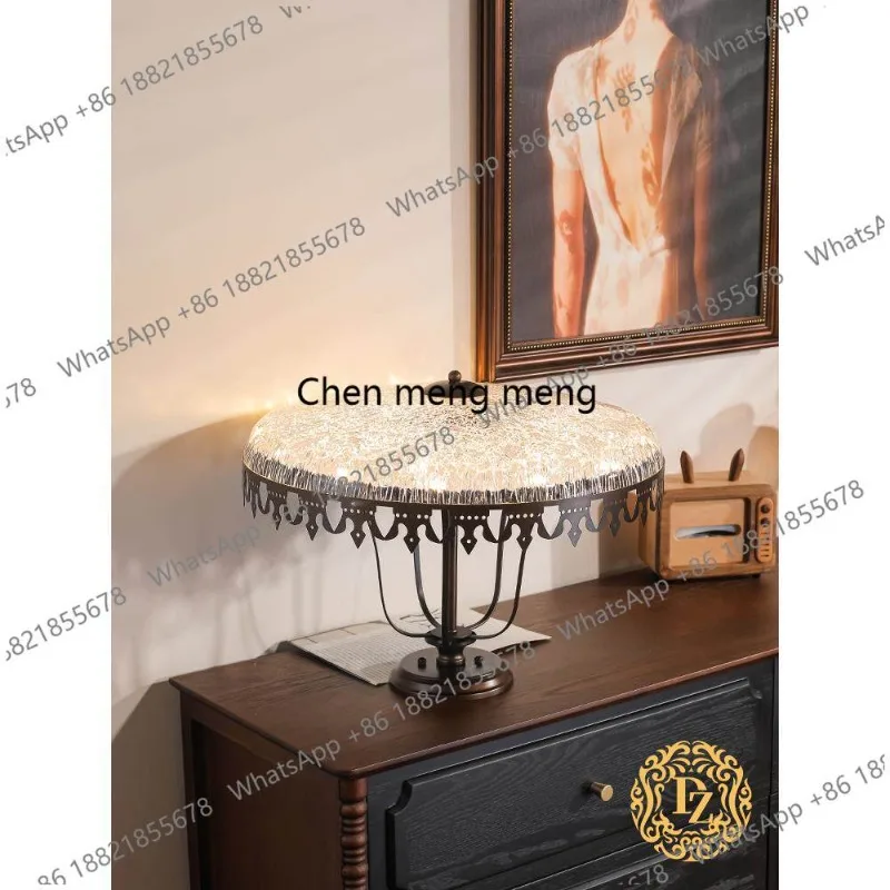 

Bedroom ceiling lamp medieval American retro room study high sense