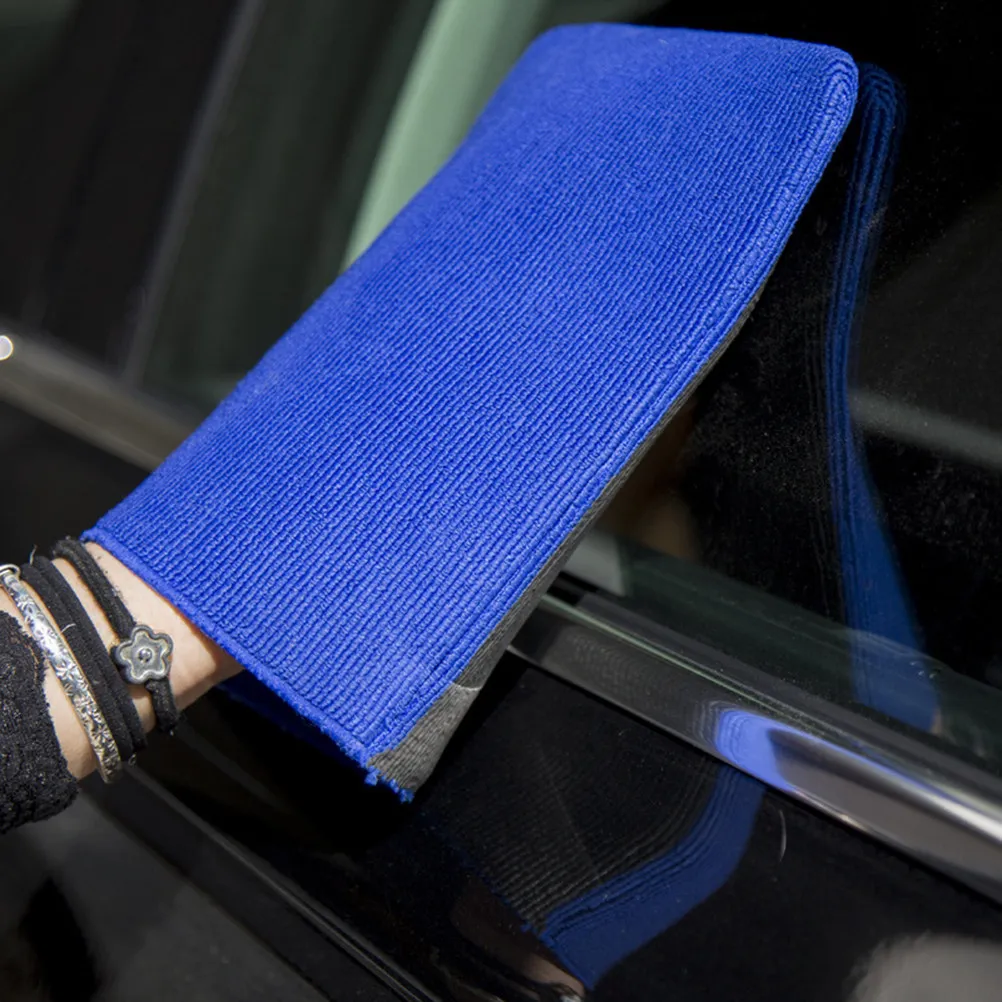 Glove Microfiber Car Wash Drying Glove for Vehicles Boats Rvs Home Use Strong Water Absorption Scratch Safe Car