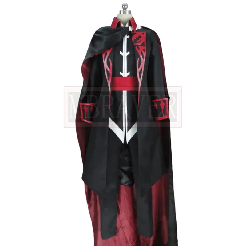 Castlevania Dracula Vlad Tepes Version TV Costume de Cosplay de Vampire noël Halloween sur mesure n'importe quelle taille, 6, a'3.k;8,