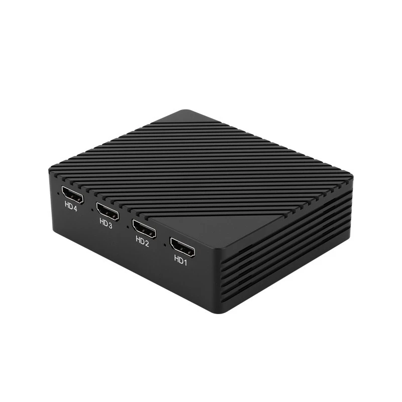 4-Channel HDMI video capture card 1080P multi-channel high definition audio & video capture, live broadcast/recording/monitoring