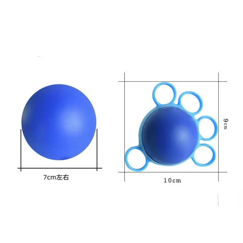 Boule de préhension à cinq doigts, course d\'hémiplégie, entraînement des organes génitaux, équipement de fitness pour les poignets, anneau de