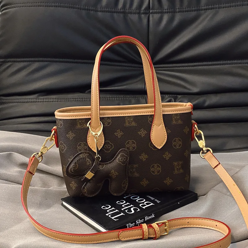 Premium bag women's fashion presbyopia vegetable basket handbag versatile shoulder bag messenger bag