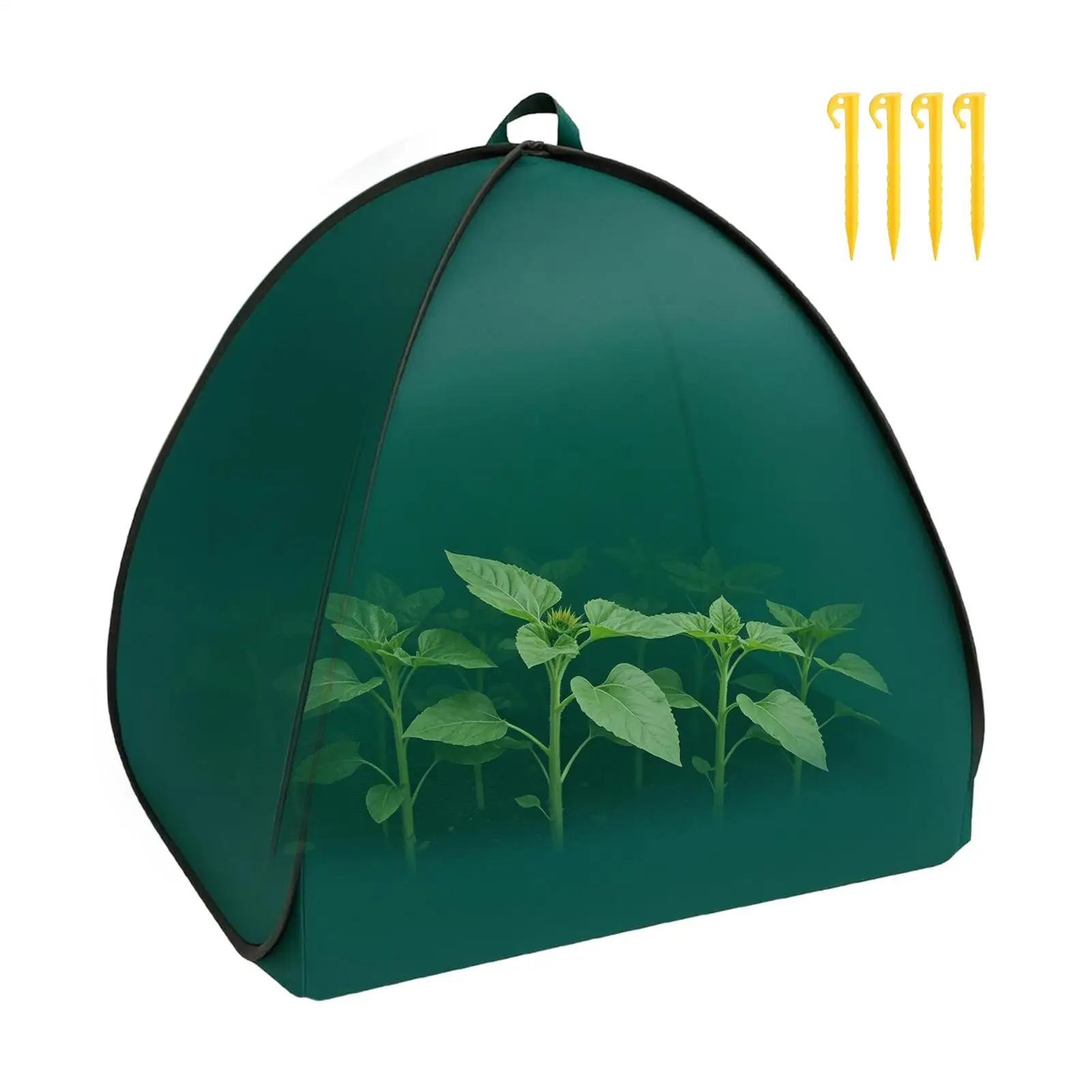 Mesh Plant Protection Tent Pop-up Garden Mesh Cover Non-Woven Foldable Outdoor Barrier Garden Cover Plant Winter Protection