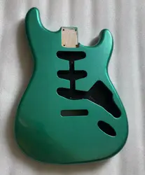 High Quality Alder Guitar Body Gloss Finished Colourful SSS Electric Guitar Luthier DIY Replacement Part 5.56cm Heel