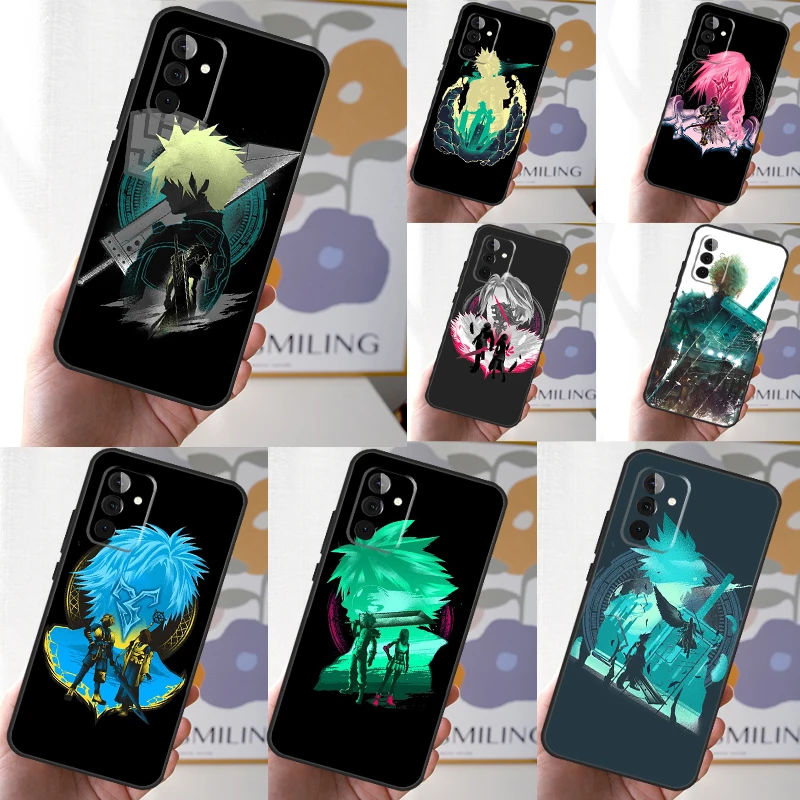 Final Fantasy Phone Case For Samsung Galaxy A15 A25 A35 A55 A54 A34 A14 A13 A33 A53 A12 A32 A52 A71 A51