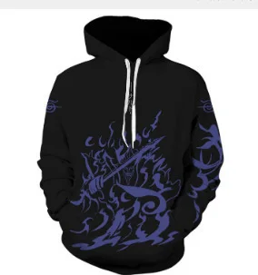 2026 Neuer Bandai Naruto 3D Digital-Print Anime Hoodie Japanischer Streetwear/Harajuku/Y2K-Stil Bequemer Pullover – Detail 7