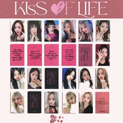 KPOP KISS OF LIFE Album Midas Touch PhotoCard JULIE NATTY BELLE HANEUL Random Card KISSOFLIFE Fans Collection Gifts