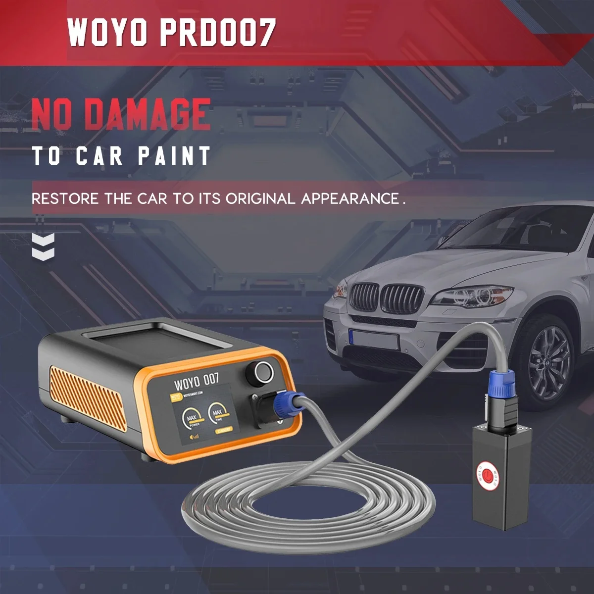 PDR007 Newest Paint less Repair Machine Magnetic Induction Heater WOYO PDR 007 HotBox - view 2