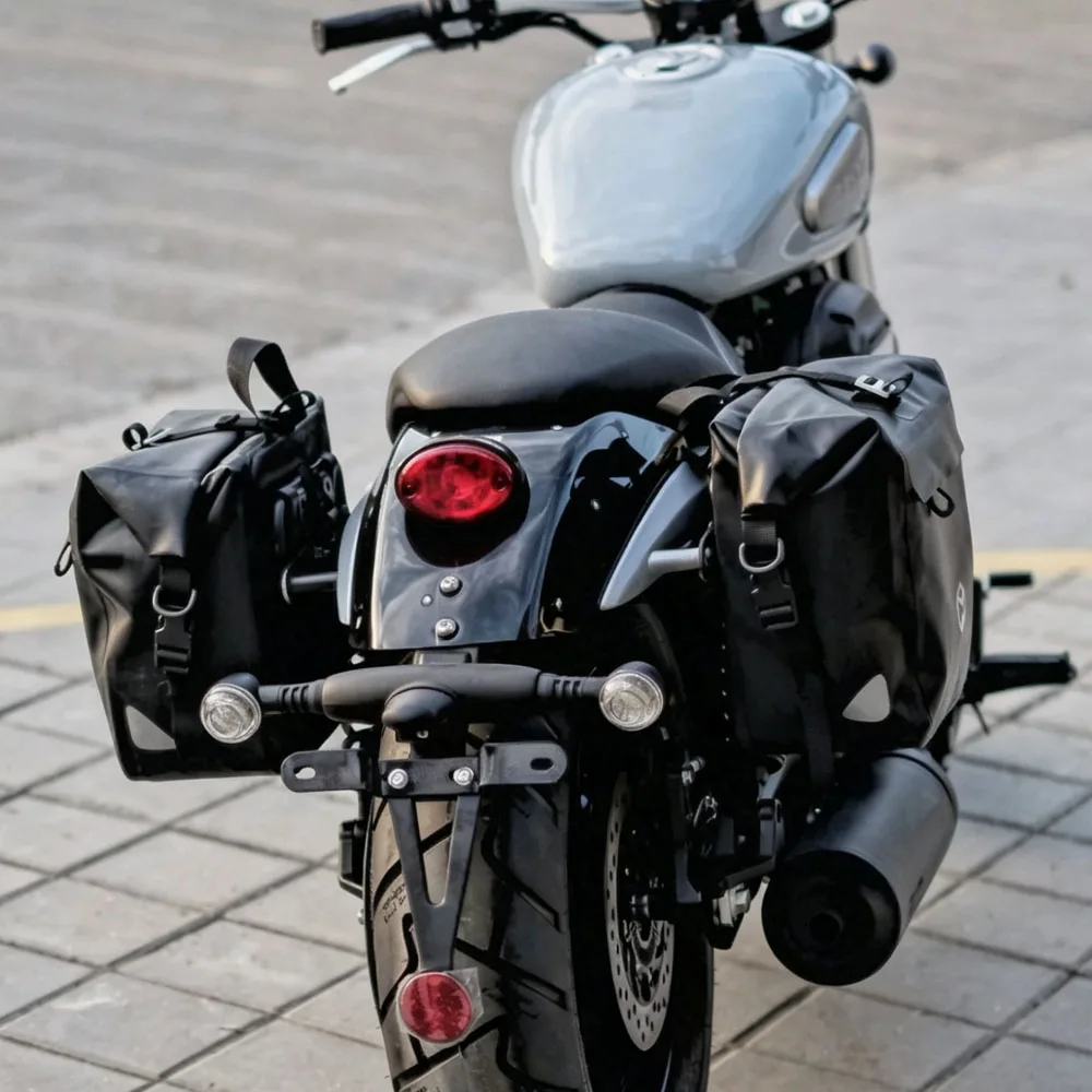 Side Luggage Carrier Frame Side Pockets For Benda Chinchilla 125 Motorcycle Side Bag Bracket Support Holder