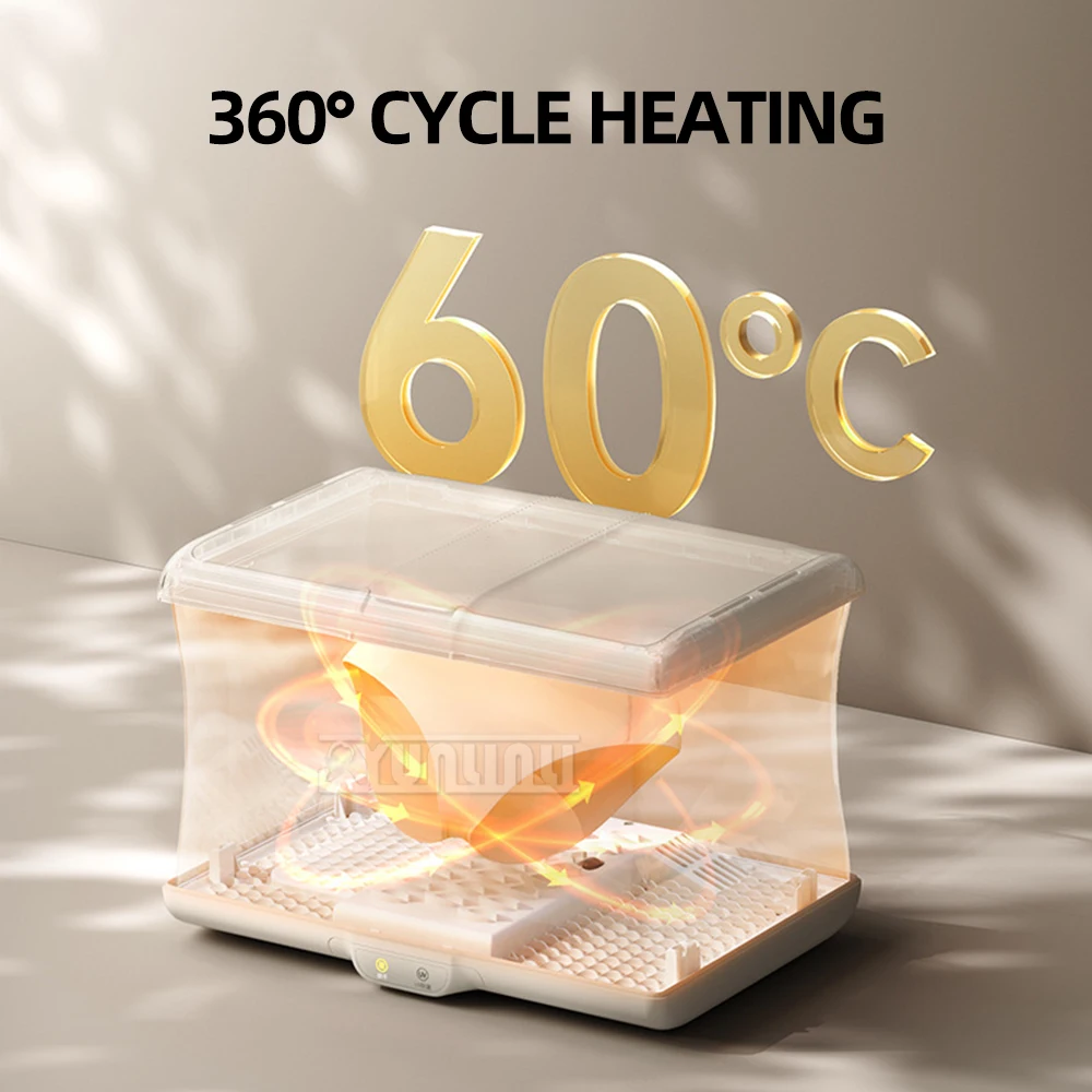 Mesin Pengering pakaian dalam lipat HGJ-C02U3, Pengering kain Mini portabel untuk rumah tangga