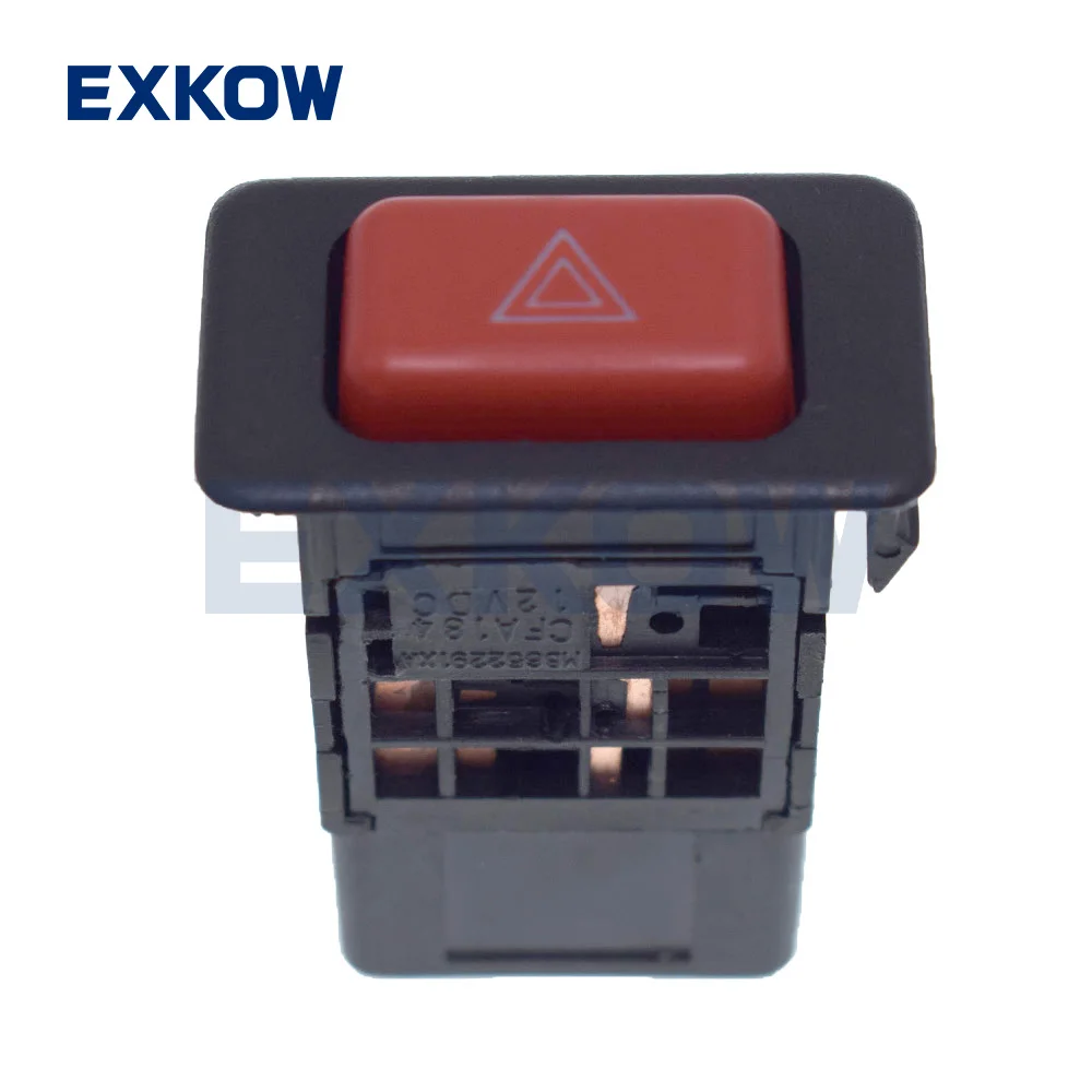 Hazard Warning Lamp Switch for Mitsubishi Pajero Montero 1990-2004 V11 V12 V23 V24 V32 V34 V44 V45 V46 MB652291