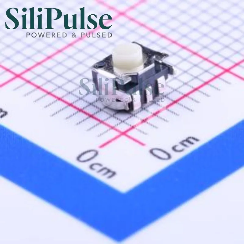 (100-500pcs) SKRTLAE010 SMD,4.5x3.4mm 100% Original In Stock Switch Tactile N.O. SPST Round Button J-Bend 0.05A 12VDC 1.6N SMD
