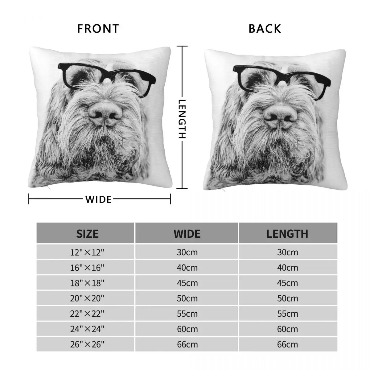 Intelligent Friend Spinone Italiano Square Pillowcase Polyester Linen Velvet Printed Decor Pillow Case Sofa Cushion Cover 18