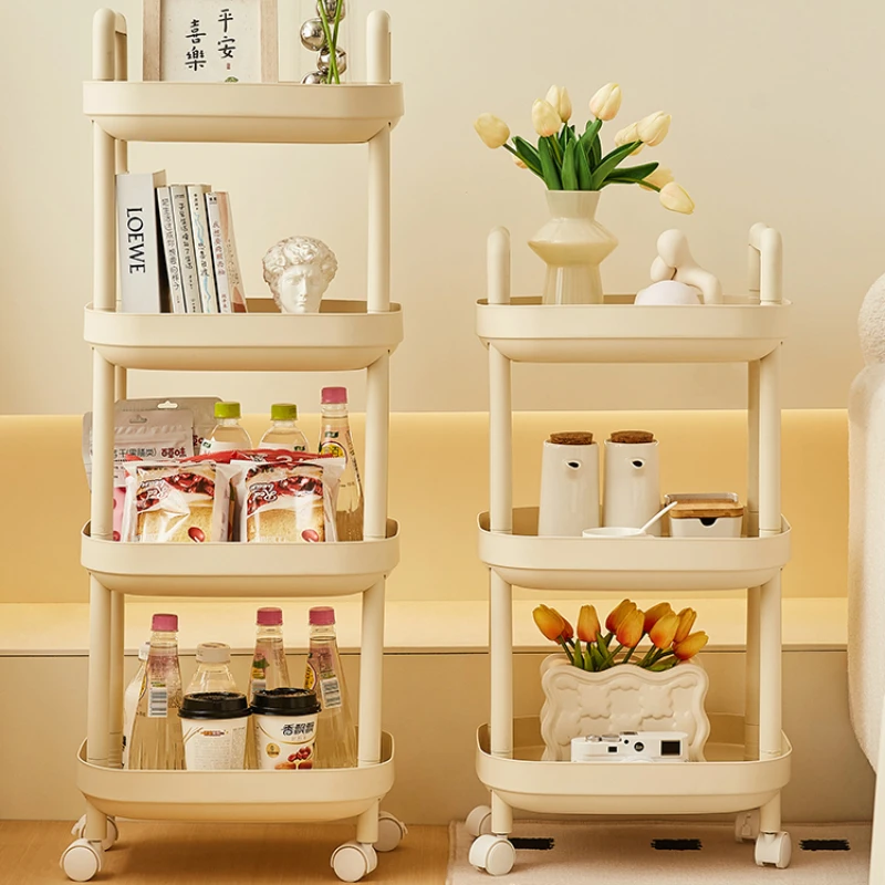 Mobile Small Storage Rack, Modern Minimalist, Internet Celebrity, Instagram Style, Home Living Room, Bathroom