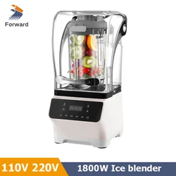 BPA Free 1800W Heavy Duty Commercial Grade Ice Blender Mixer Juicer High Power Food Processor Ice Smoothie Fruit Blender