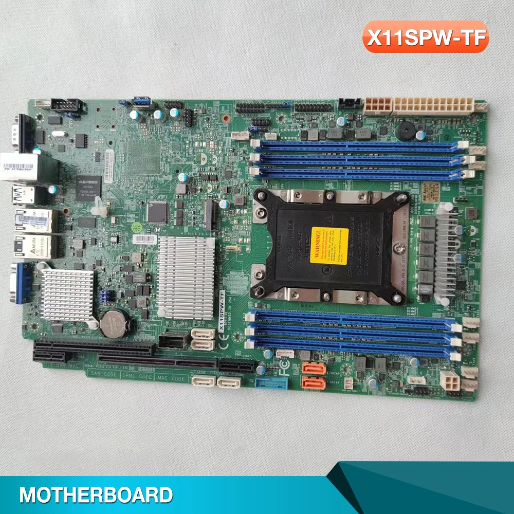 X11SPW-TF For Supermicro Xeon Scalable Processors Motherboards Single Socket LGA-3647 (Socket P) supported