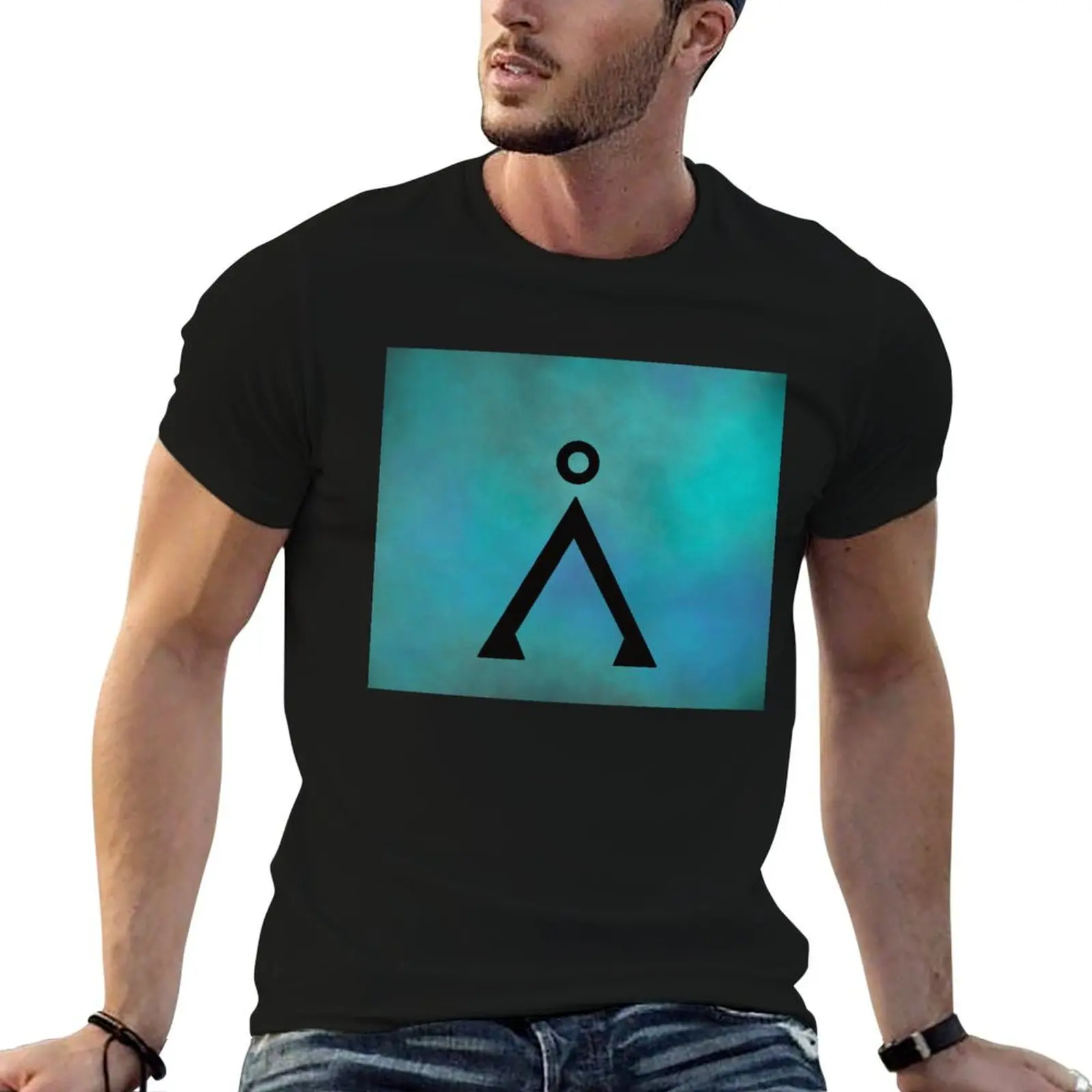 

Origin man t Symbol cotton for Stargate t cotton shirt man shirts T-Shirt Home Earth