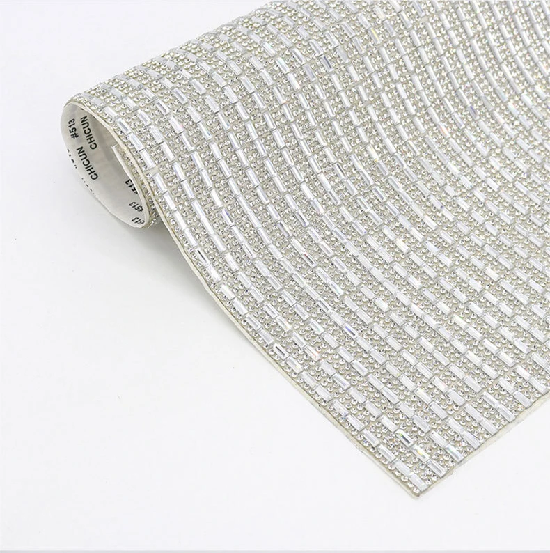 5PCS Strass Blatt Selbstklebende Glitter Kristall Diamant Aufkleber Auto Tasche Geschenk Hochzeit Party DIY Handwerk Dekoration Aufkleber – Detail 4