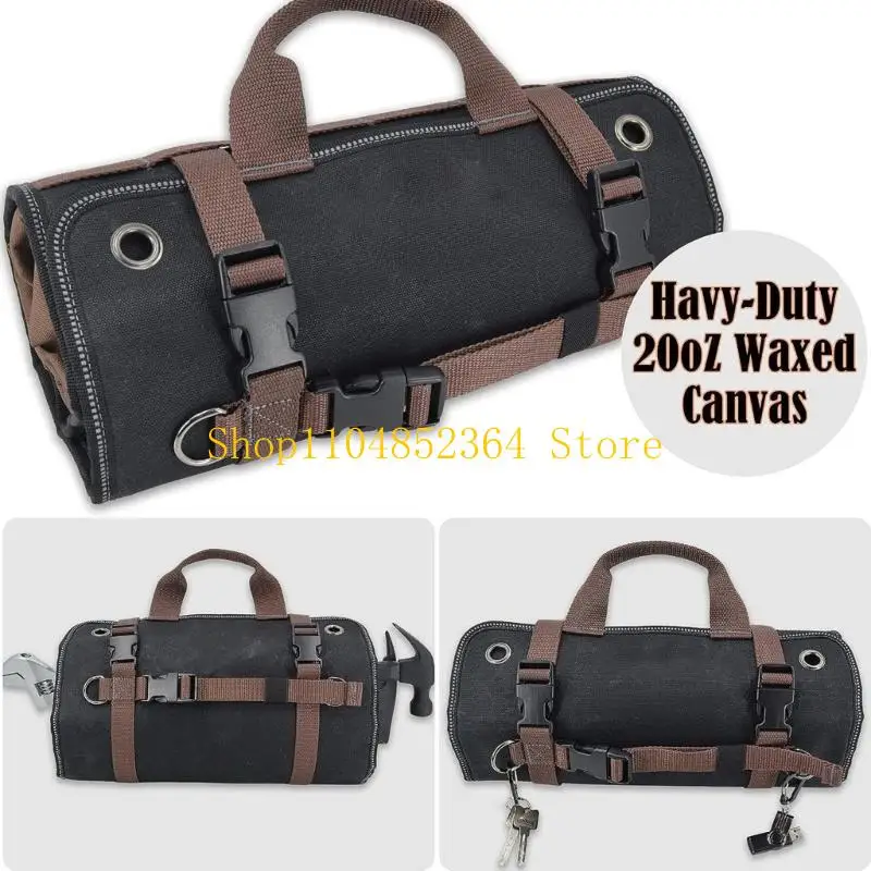 652F инструмент Roll Up Bag с 15 карманами для эффективной организации и быстрого развертывания