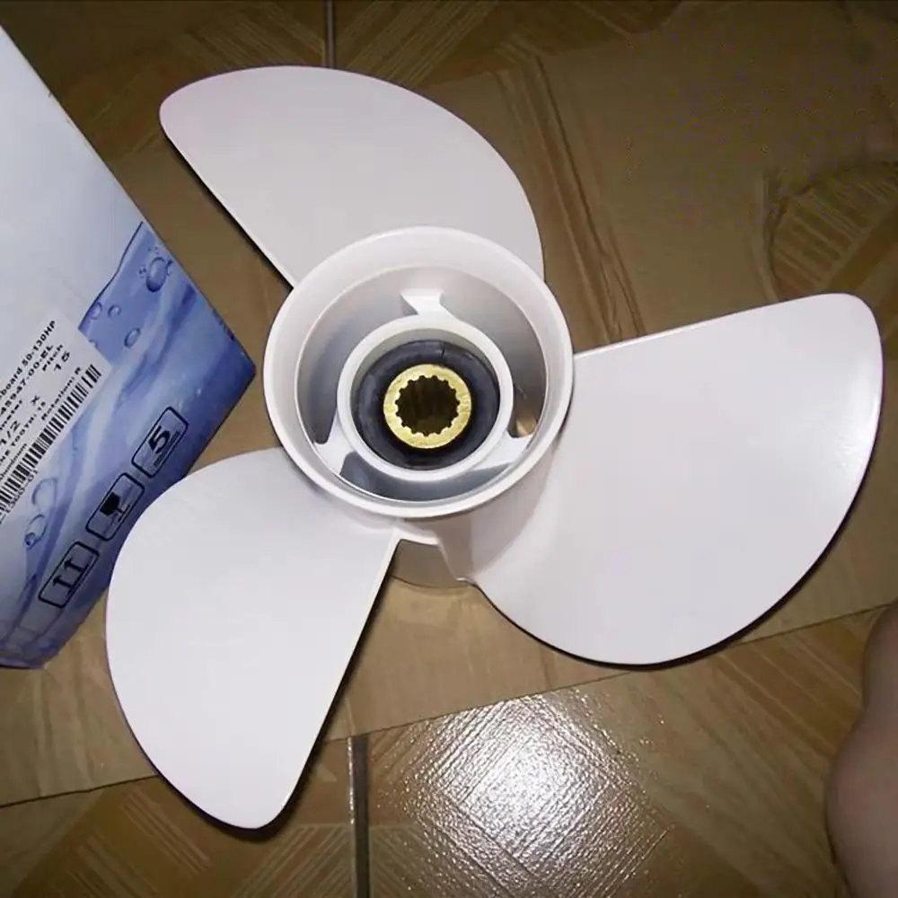 Outboard Motors Substitute Aluminum Alloy Propellers 2-Stroke 60-85-90 Horsepower 15 Inch 13 1/2Х15