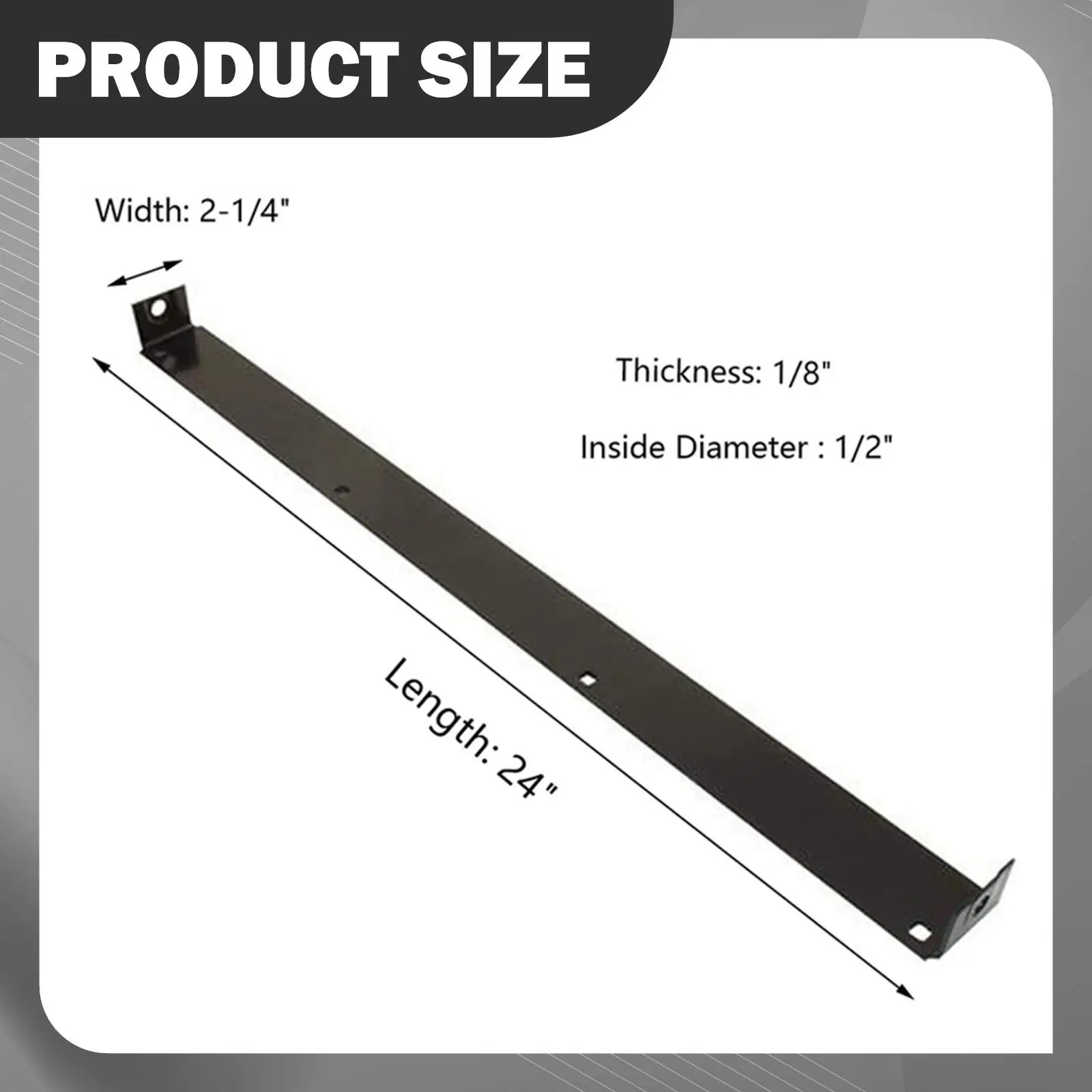 Snow Blower Shave Plate Durable Steel Equipment Scraper Bar for Garden Snow Removal Machine Accessory for Winter Use