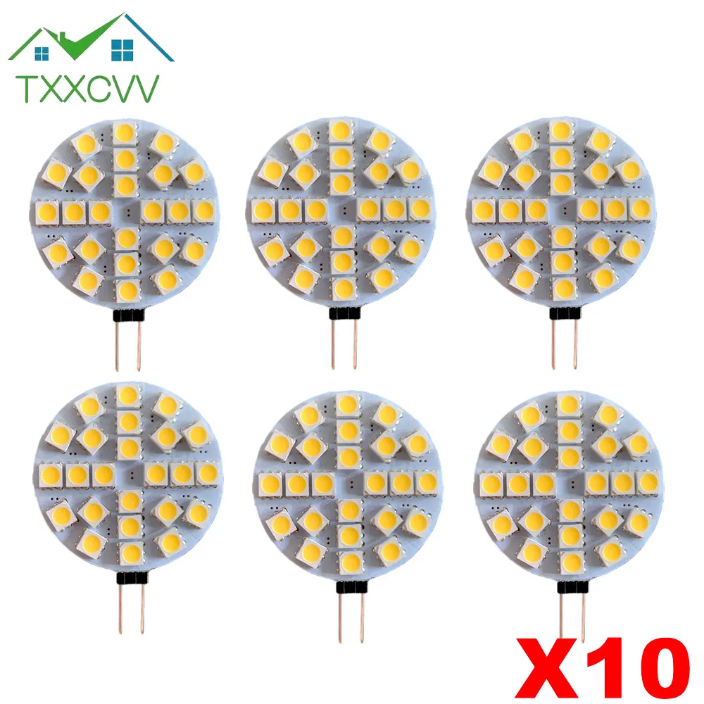 

G4 Socket 5050 SMD Led Bulb on DC 12V Replace Halogen Bi-pin Lamp LED Bulb 1.2W 1.8W 2.4W 4.8W Warm White/Cold White Led Lights