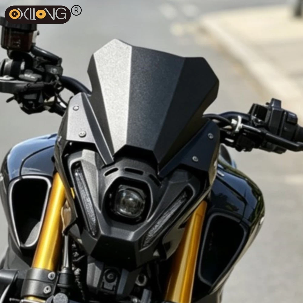 For Yamaha MT-10 MT-10SP 2022 2023 2024 2025 2026 MT10 SP Aluminum Windshield Fairing Wind screen Decorate Deflector Accessories