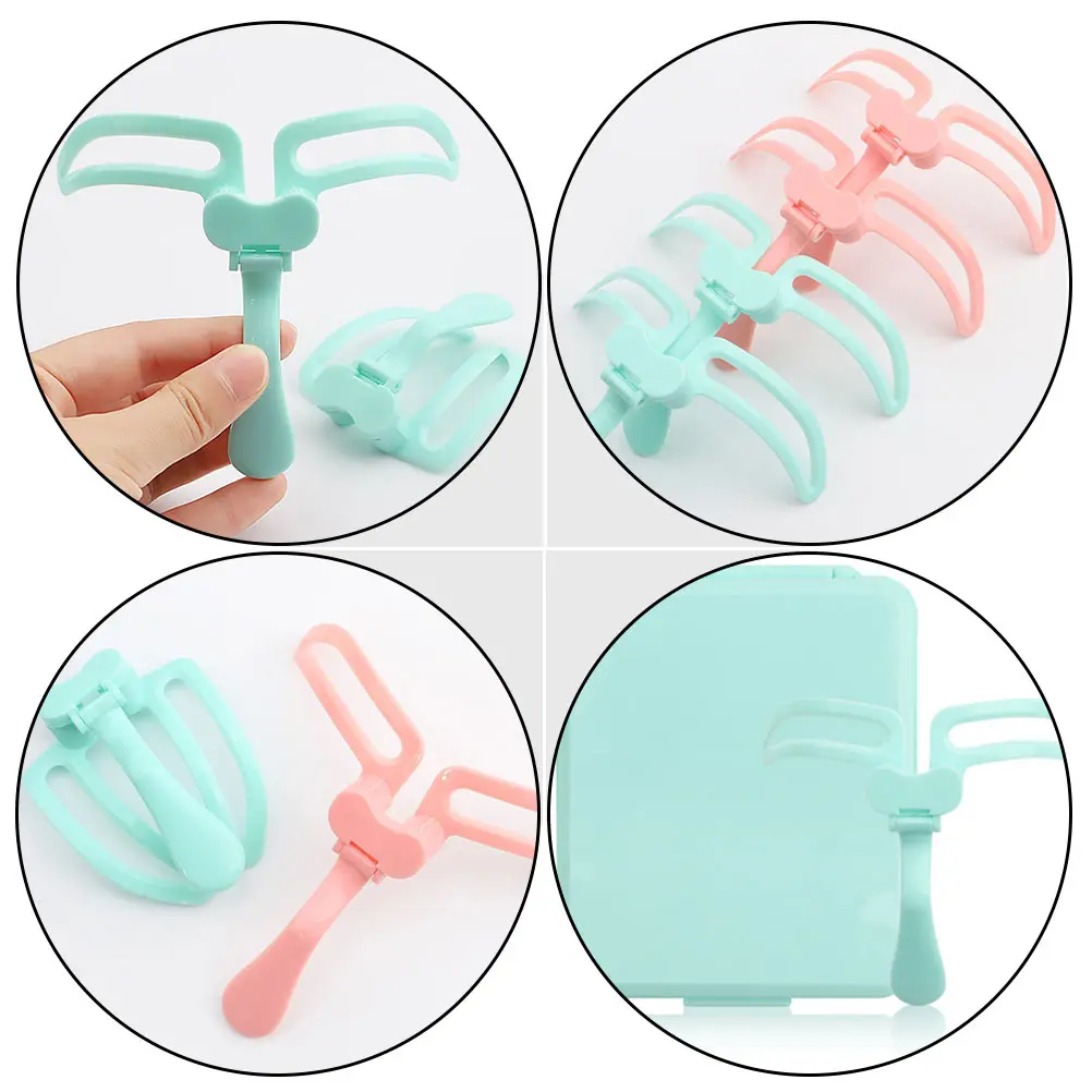

Portable Reusable Eyebrow Stencils H held Template Precise Tracing Makeup Tools Shaper Beauty Aid Comb Pencil Stencils Eyebrow
