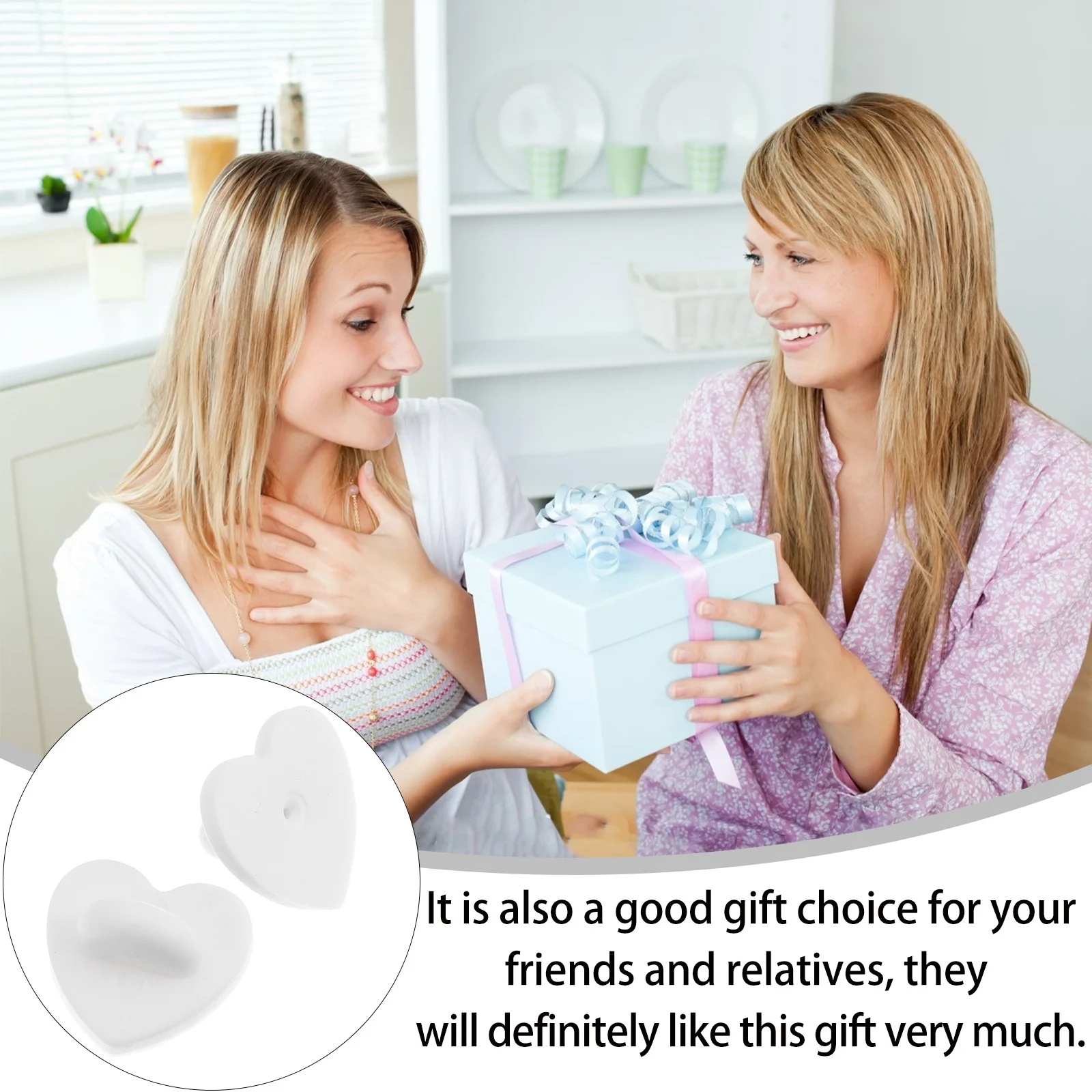 

100Pcs Heart Shaped Pin Backs Premium Material DIY Jewelry Making Accessories Secure Locking Pin Backs Clutch Backings