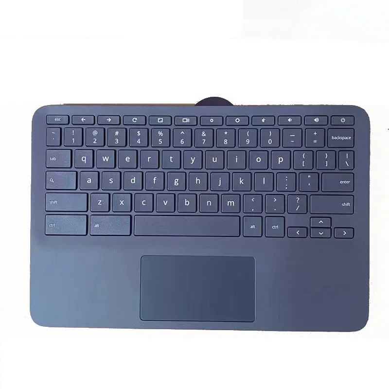 

Подставка для рук с верхней крышкой клавиатуры США L90338-001 для HP Chromebook 11 G8 EE, черный цвет