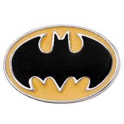 Marvel Figure Batman Fashion Metal Enamel Badge Brooch for Backpack Clothes Hat for Kid Girl Women Friend Jewelry Gift