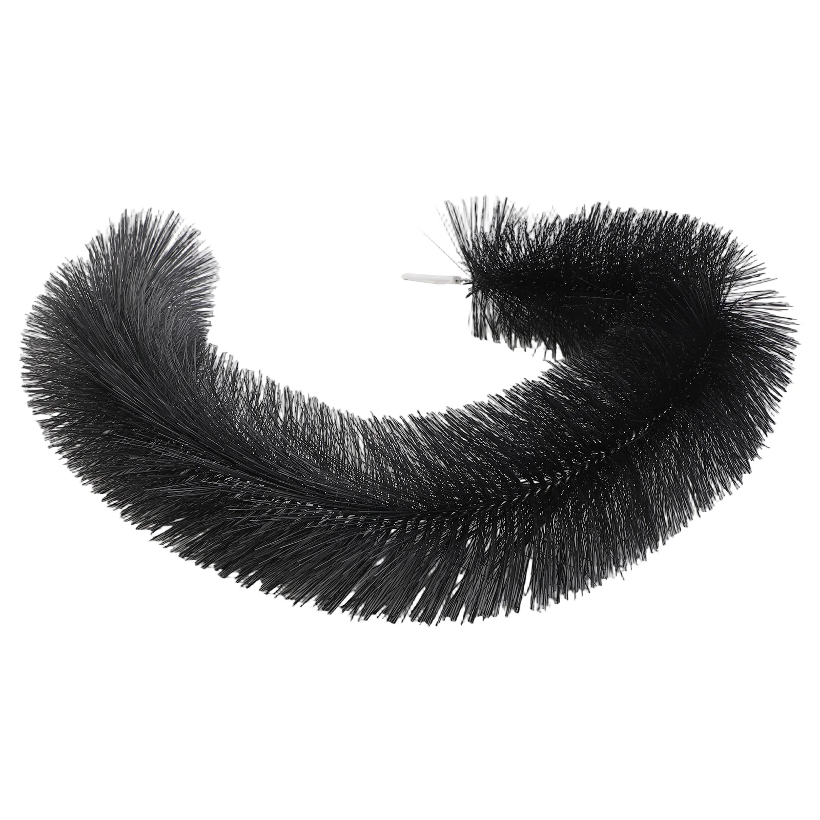 Brosse de protection de gouttière 1M, filtre à feuilles, nettoyeur de feuilles de toit, filtre de brindille robuste pour tuyau de descente de toit, brosse de toit