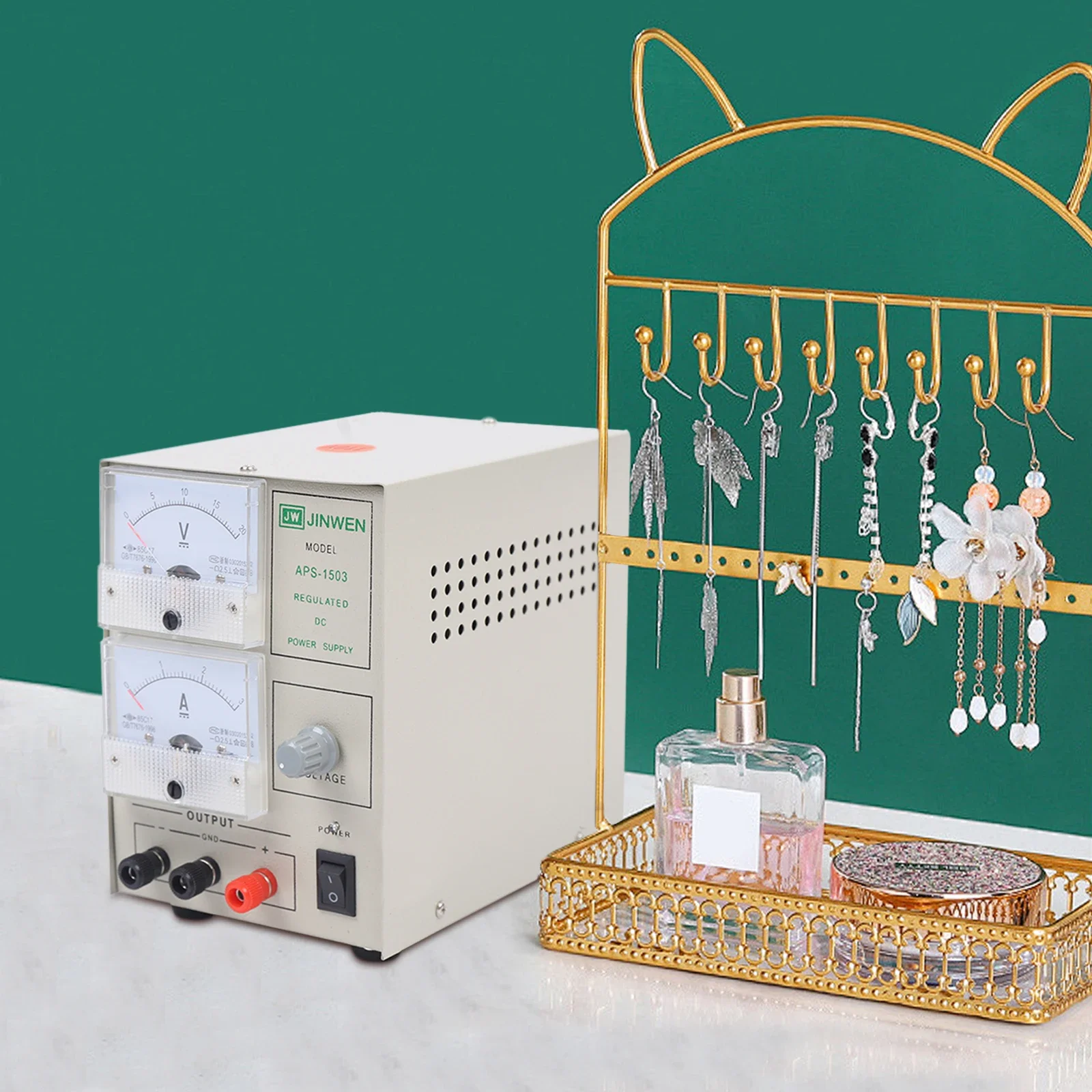 Small 1503 Jewelry Silver Gold Plating Machine for Jewelry Electroplating Processing Tool Electric Gold Plating Machine