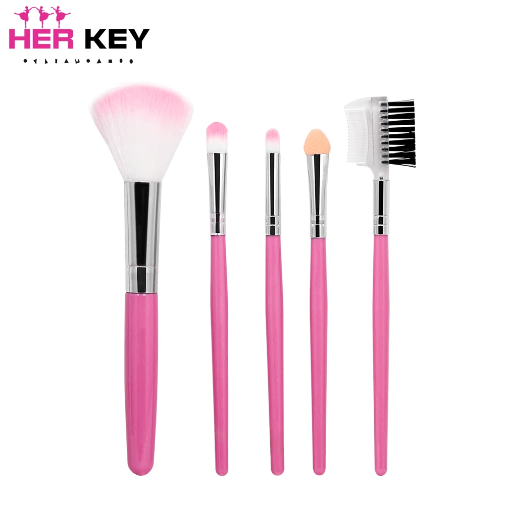 New Arrival Makeup Brushes Powder Foundation Eyeshadow Eyebrow Cosmetics for Face Fan Make Up Brush Set Brochas Maquillaje