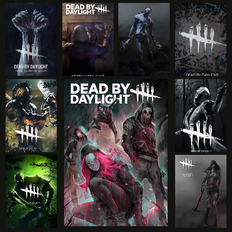 

Game D-Daylight by D-Dead Poster Self-adhesive Art Waterproof Paper Sticker Coffee House Bar Room Wall Decor