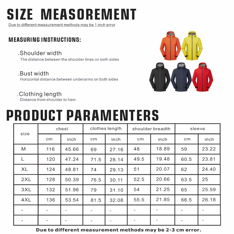 Waterproof Windproof Outdoor Windbreaker Workwear Autumn And Winter With Thickened One-Piece Custom Logo Assault Suit Group Suit