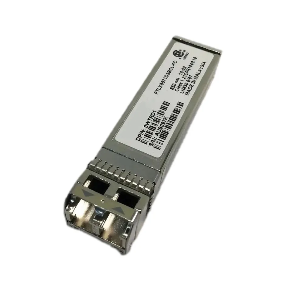 Transceptor do conector SFP + do LC, FTLX8571D3BCL-FC, AFBR-709SMZ-FT1, 0WTRD1, 10Gbps, 10Base-SR, fibra do Multi-modo, 850nm