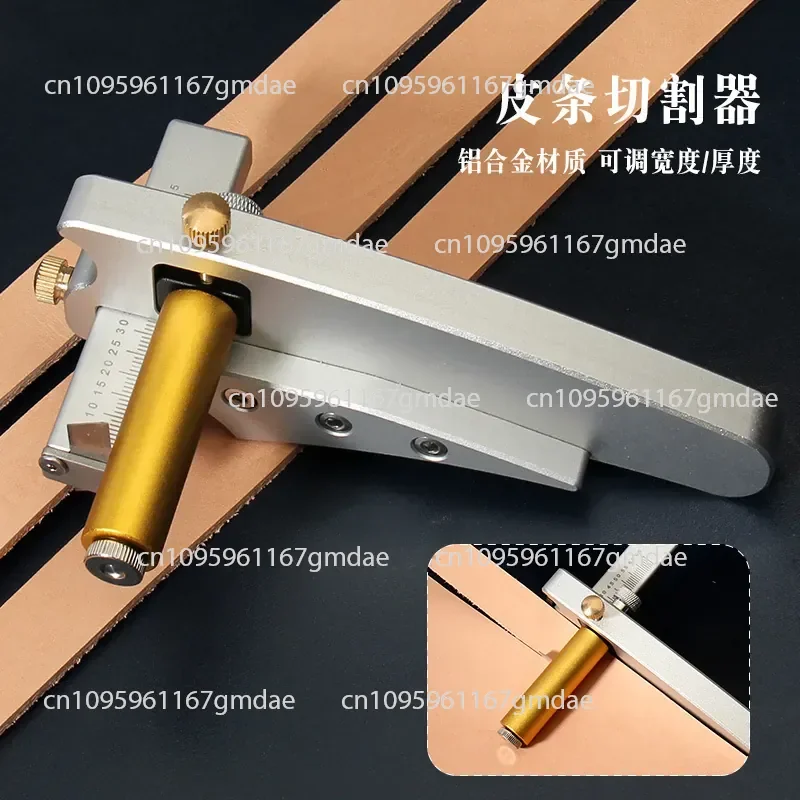 

DIY belt cutter, leather wire cutter, leather goods making tool thickness adjustment cutter, leather strip cutter
