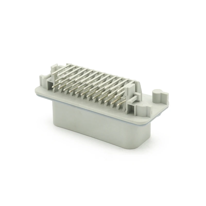 776163-4 Grau 35pin 90 °   Winkel PCB Montagekopf ECU Controller Factory Automotive Stecker wasserdicht