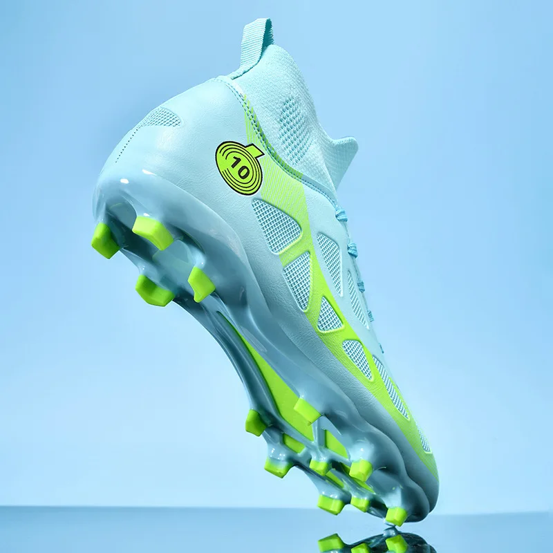 

Футбольные бутсы среднего кроя для тренировок на открытом воздухе, спортивные футбольные бутсы, дышащие бутсы для взрослых и детей, TF/FG, кроссовки для матчей на траве