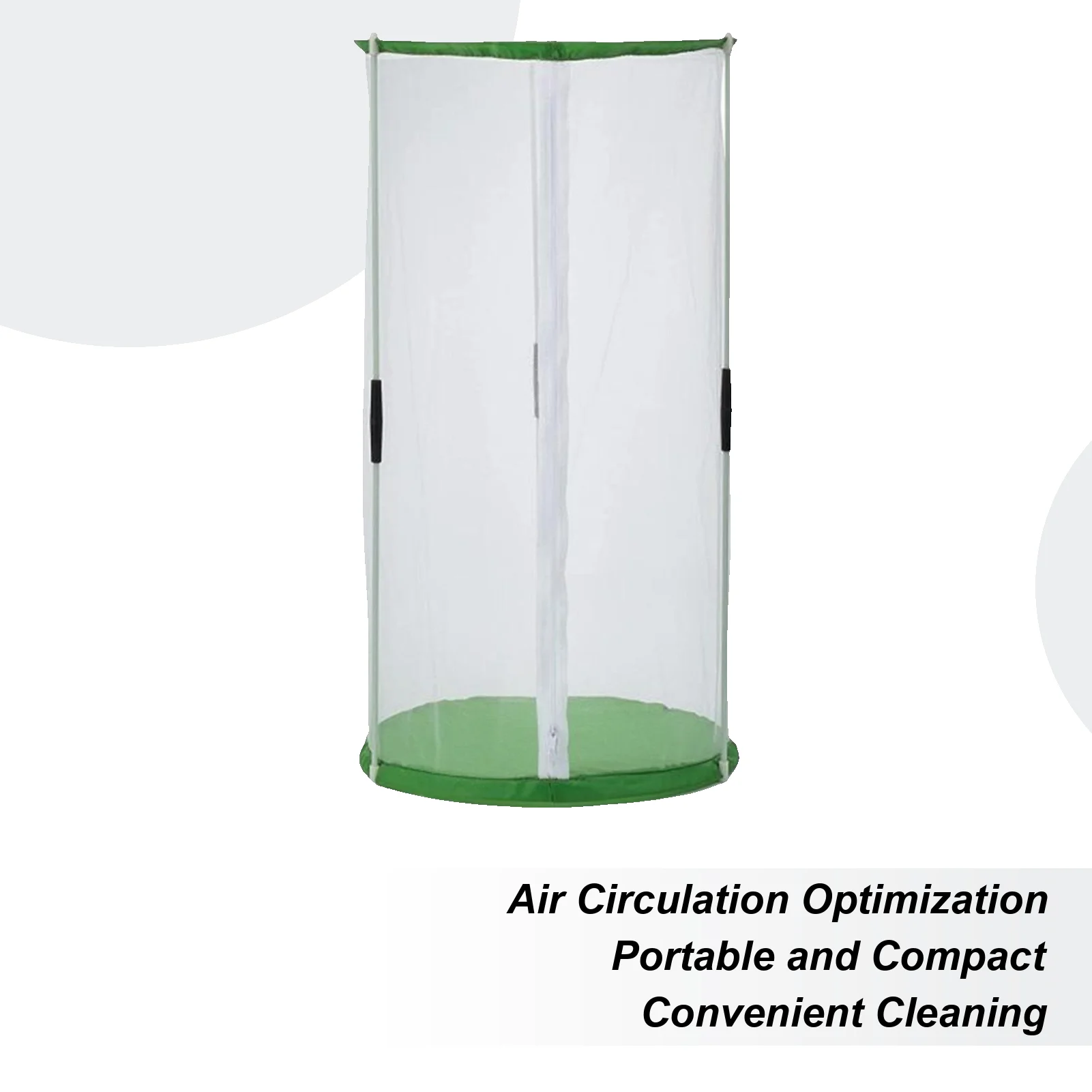 

Butterfly Enclosure 11.8 X 15.7 Inch Caterpillar Cage With Zipper Foldable Multifunctional Plant Cover For Raising Hatching