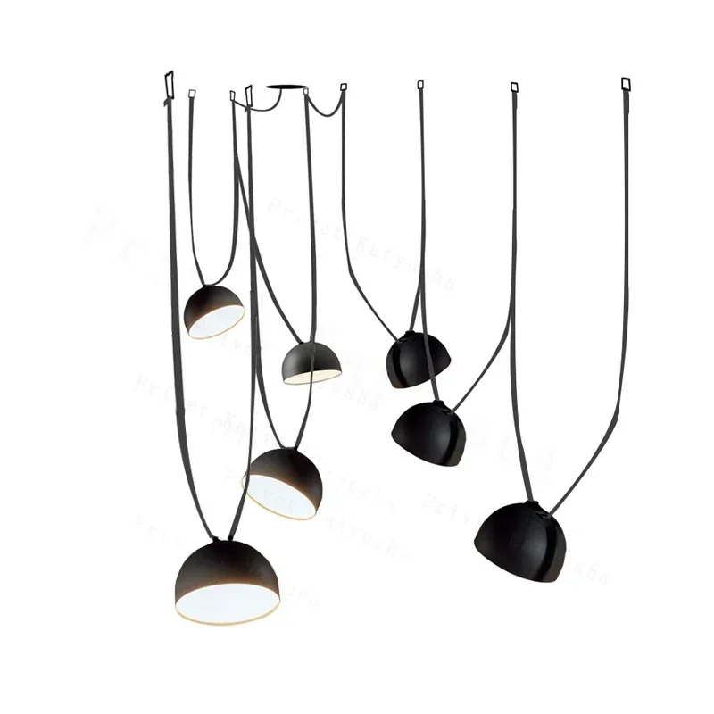 luzes led minimalistas para decoracao de casa candelabro de teto faca voce mesmo modern art deco lampada de suspensao longa lampadas para sala 01