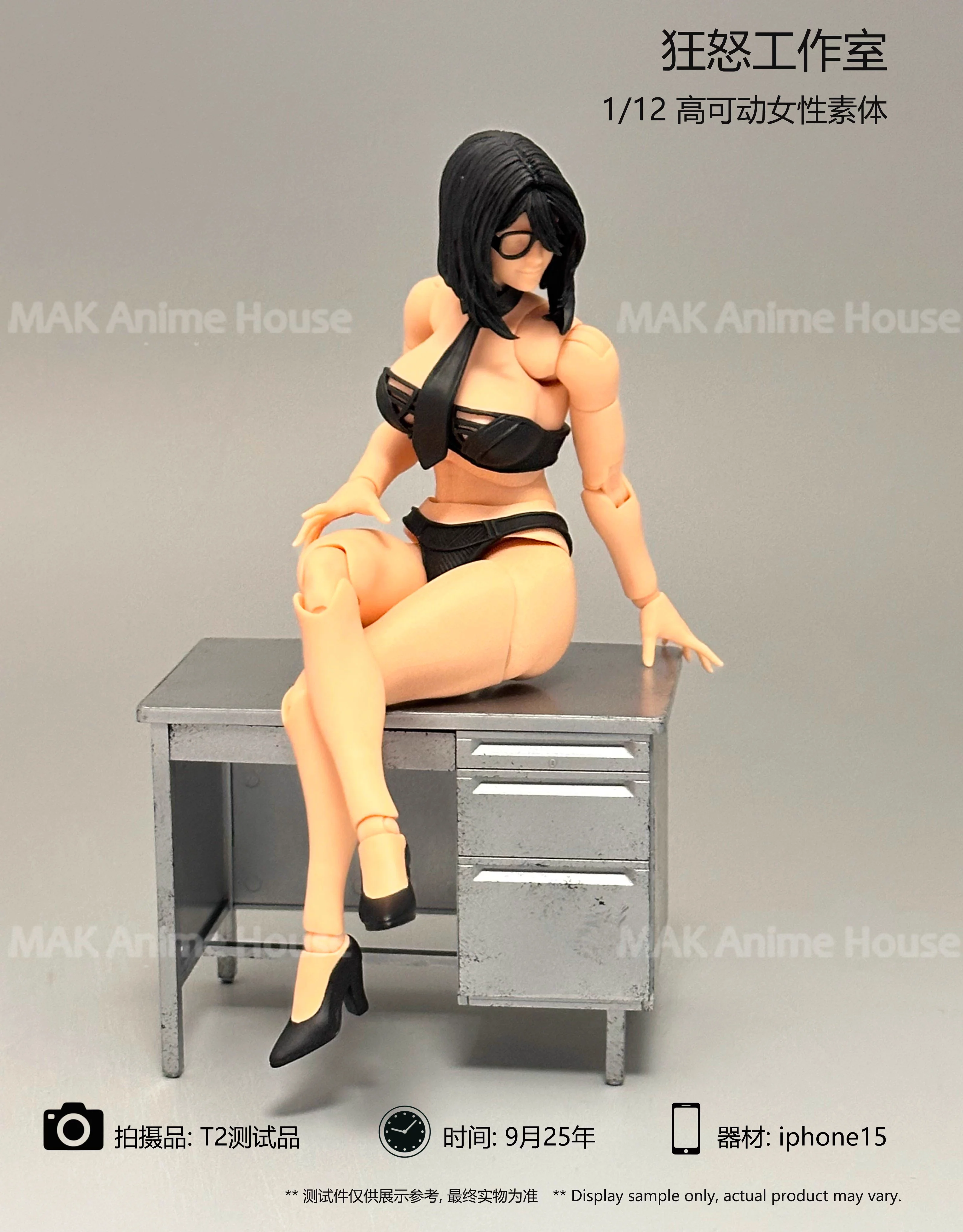 ألعاب الغضب FB01 1/12 أنثى سوبر المنقولة وناعمة الشكل المشترك الجسم نموذج صالح 6 ''أنثى الجندي عمل سوبر مرنة الجسم دمية #6