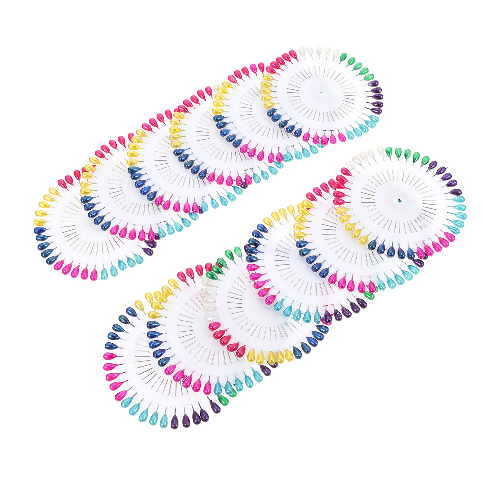 

480pcs Pin Straight Bouquet Flower Needles Decoration Valentine Wedding Corsage DIY Projects Pearl Flower Pin Elegant